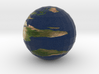 micro Earth 3d printed 