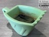 Excavator Bucket - Espresso Cup (Porcelain) 3d printed (old ceramic) The real one in green