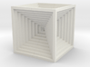 Hypercube Impossible Cube sculpture Large 3d printed 