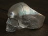 Yorick Memento Mori Skull Ring 3d printed memento mori skull ring in silver sz 8 