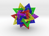 Compound of 5 Tetrahedra, 16cm 3d printed 