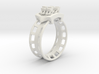 Rollercoaster Ring 3d printed 