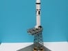1/400 NASA LUT levels 3-7 (Launch Umbilical Tower) 3d printed One of my customer's MLPs, with Saturn 1B on the Milkstool, also awaiting the LUT.