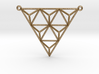 Tetrahedron Pendant 2 3d printed 