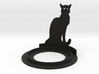 Halloween Cat Tea Candle Holder 3d printed 