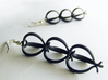 BERRIES - earrings 3d printed 