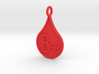 Blood type B+ 3d printed 