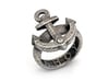Ahoy Ring (various sizes) 3d printed Stainless Steel