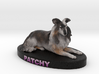 Custom Dog Figurine - Patchy 3d printed 