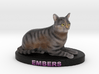 Custom Cat Figurine - Embers 3d printed 
