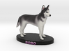 Custom Dog Figurine - Chabrui 3d printed 