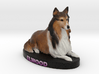 Custom Dog Figurine - Elwood 3d printed 