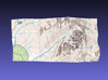 Ben Nevis - Map 3d printed Surface of Ben Nevis - Map model