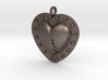 Steampunk Heart Pendant 3d printed 