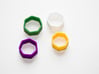 Poly7 Ring 3d printed Poly7 Ring in multiple colors