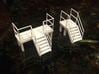 Factory Stairs in HO Scale - 4 sets 3d printed this item printed on right