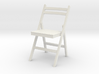 1:24 Wood Folding Chair 3d printed 