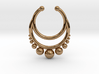 Septum dropped ring with spheres under 3d printed 