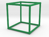 Cube (100 cc) 3d printed 
