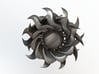 Dark Sun Pendant / Suwaves Pendant / Handmade Pend 3d printed 