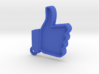 Facebook LIKE pendant 3d printed 