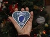 Custom Woven Heart Cameo Ornament 3d printed Add a caption...