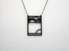 Art Deco Pendant - Yesterday, Today, & Tomorrow 3d printed Chain Not Included