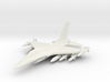 1/285 Scale F-16D w/Ordnance 3d printed 