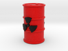 Radioactive Barrel, Red 3d printed 