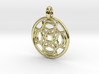 Thelxinoe pendant 3d printed 