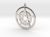 Pentacle Pendant - Circles 3d printed 