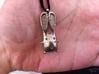 Bunny Earrings and Pendant Set 3d printed Bunny pendant - Stainless Steel