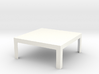 Modern Coffee Table 1:12 scale 3d printed 