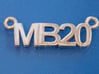 MB20 pendant 3d printed 