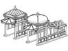 N Scale (1:160) Subway Kiosks (Set of 2) 3d printed Subway kiosks with protective cage removed.