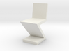 1:48 Zig Zag Chair 3d printed 