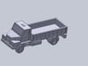2-Axle Truck, 2-Achs Pritschen-LKW 1/285 6mm 3d printed 