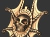 skulltopus pendant 3d printed 