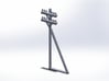 Telephone Poles, Telefon-Masten 1/285 6mm 3d printed 