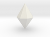 Ditetragonal dipyramid 3d printed 