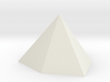 Ditrigonal pyramid 3d printed 
