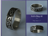 koru V5 Ring Size 7 3d printed 