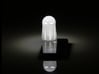 Lightclip: ninja Ghost, iPhone 4/4S 3d printed 