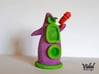 Day of the tentacle purple 6cm 3d printed 