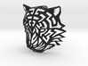 Tiger Head (M) Faux Taxidermy 3d printed 