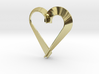 Heart Shaped Pendant 3d printed 