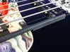 ThumbRail (Bridge)-fits Fender Jazz (70s/GL/MM) 3d printed Thumb Half Rail on a Fender Geddy Lee Jazz Bass in Black Strong & Flexible Plastic