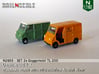 SET 2x Goggomobil Transporter (N 1:160) 3d printed 