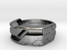 US10 Ring XXI: Tritium (Silver) 3d printed 