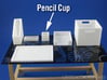 Office: Pencil Cup 1:12 scale 3d printed 